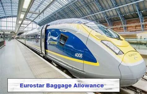 baggage allowance on eurostar